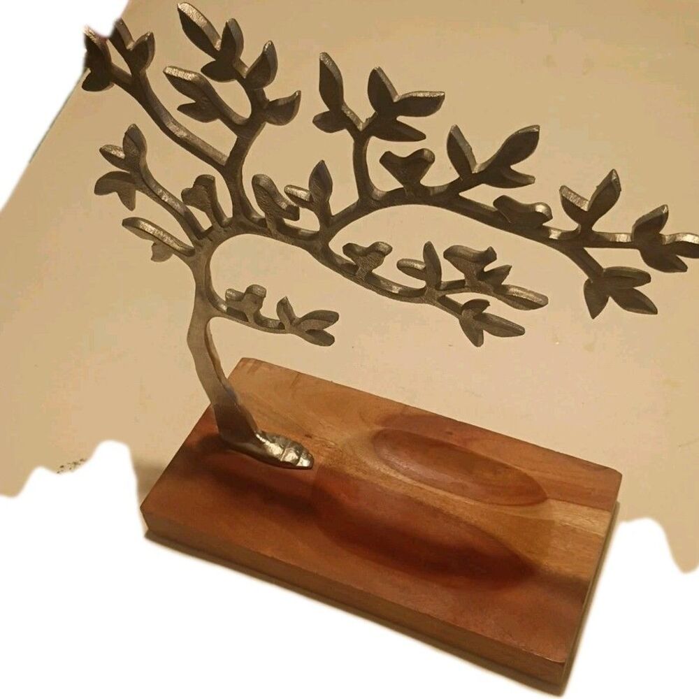 Tree of Life Jewelry Stand with Ring pocket 10"X13"X4"